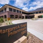 The front entrance to Margaret A. Cargill Philanthropies headquarters