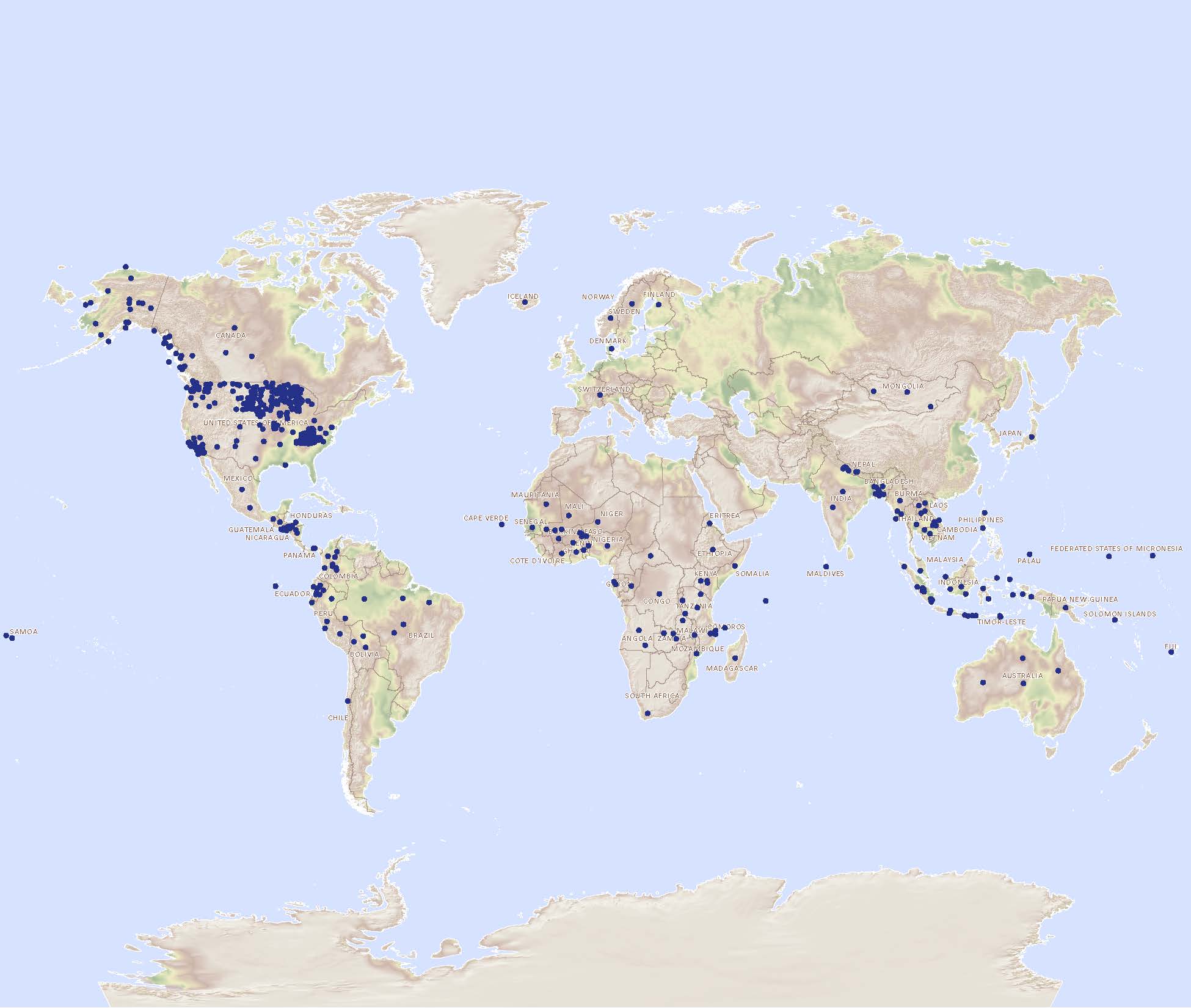 spacer background image map