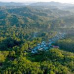 A landscape image from Sumatra, Indonesia.